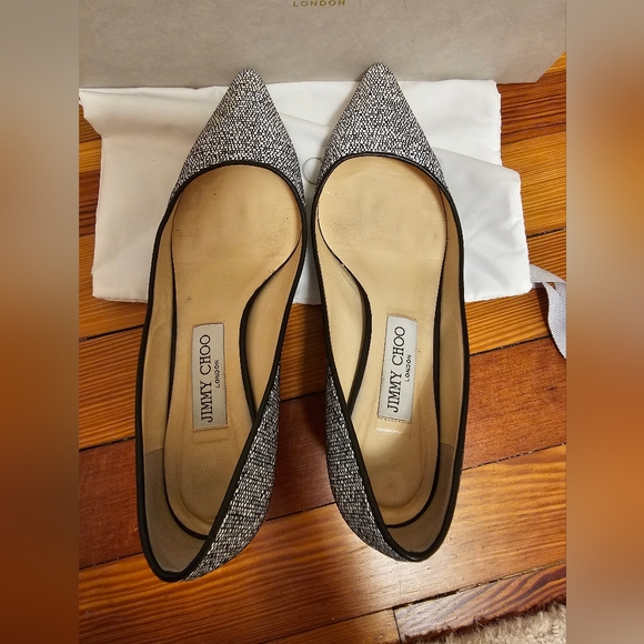 Jimmy Choo Romy Kitten Heel in Chalk Size 38 - Picture 3 of 7